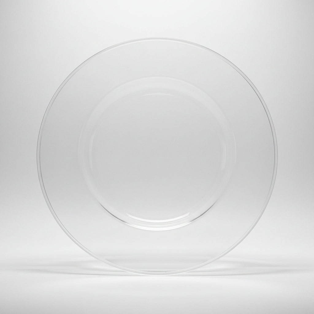 Plato Base Cristal