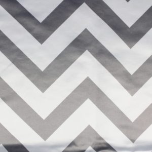 Mantel Cuadrado ZigZag Gris