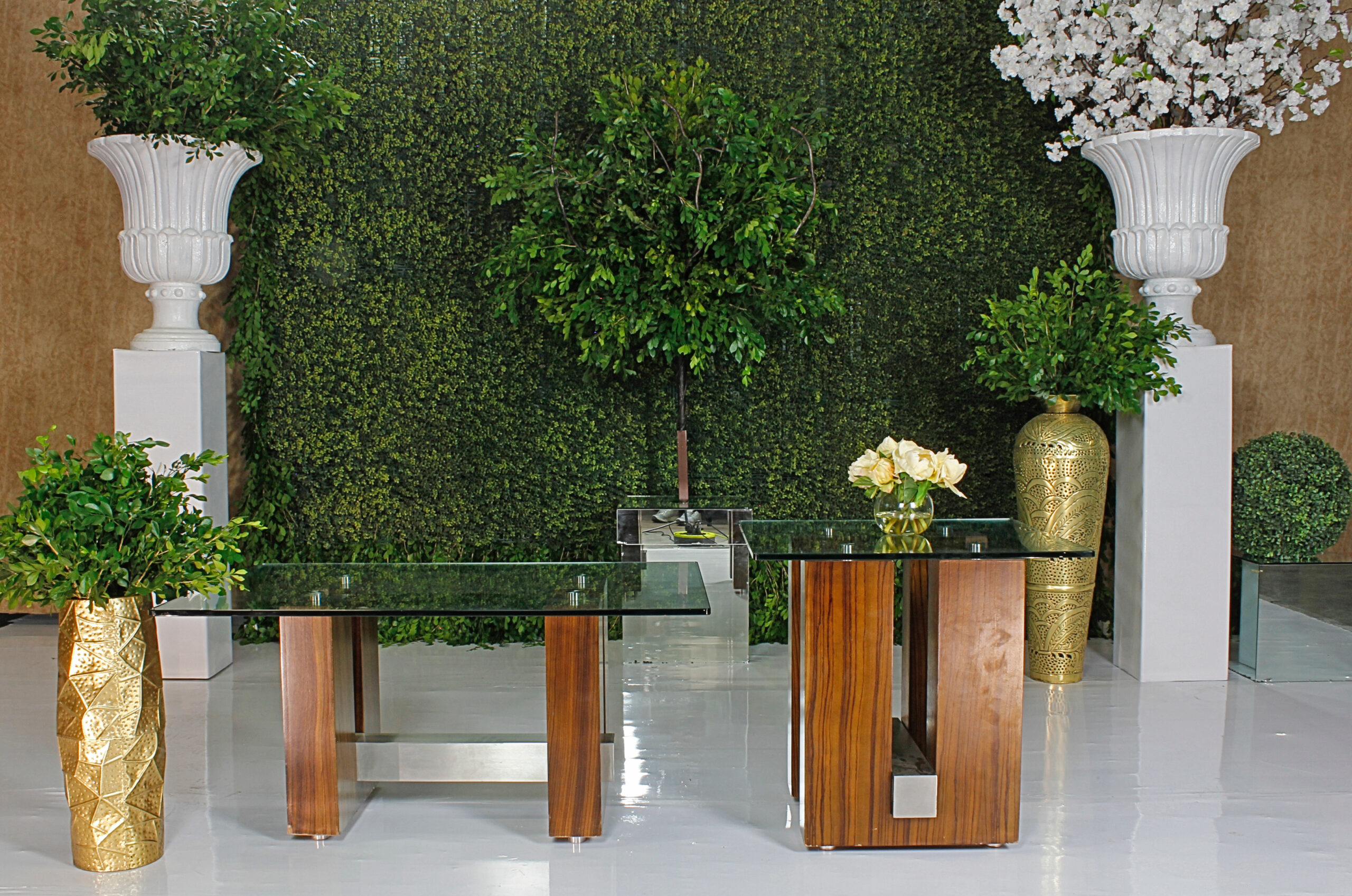 MESA DE CENTRO Y LATERAL BIZANT