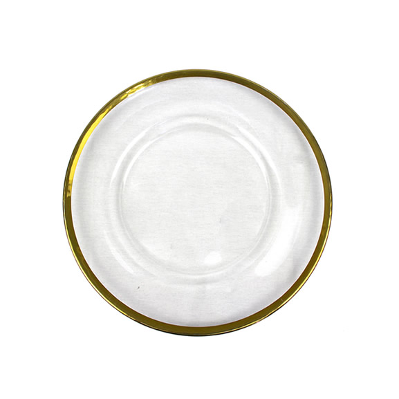 PLATO BASE CRISTAL GOLD