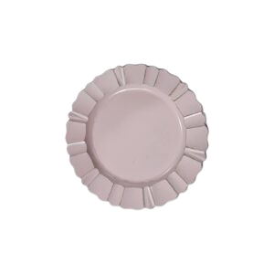 PLATO BASE FLOR PASTEL ROSA